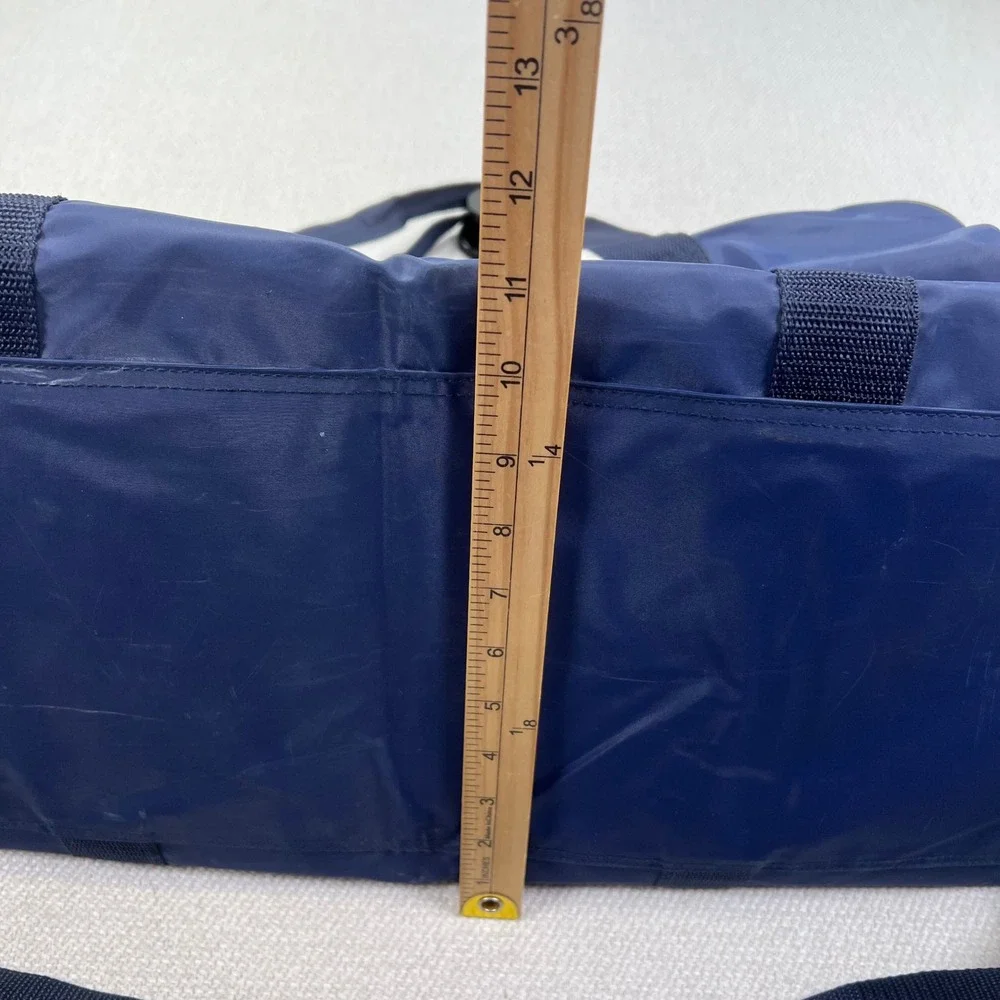 VTG 90s Jafra Promo Duffle Bag USA Patriotic Gym Bag Colorblock Olympics Retro